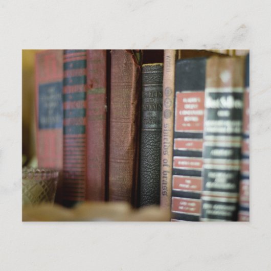 Voor de liefde van boeken briefkaart (Voorkant)