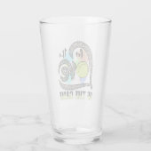 Voor de liefde van de gametennis, Tennis Gift Glas (Achterkant)