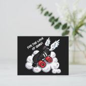 Voor de liefde van de quad briefkaart (Staand voorkant)