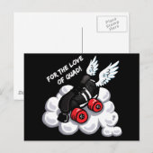 Voor de liefde van de quad briefkaart (Voorkant / Achterkant)