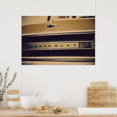 Voor de liefde van een chevy poster (Keuken)