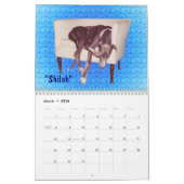 Voor de liefde van Greyhounds Kalender (Mar 2026)