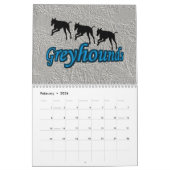 Voor de liefde van Greyhounds Kalender (Feb 2026)