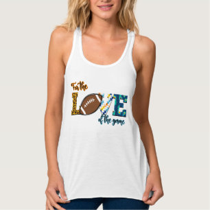 Voor de liefde van het Football van het Spel Tanktop