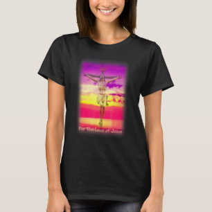 Voor de liefde van Jezus het dommerfront design T-shirt