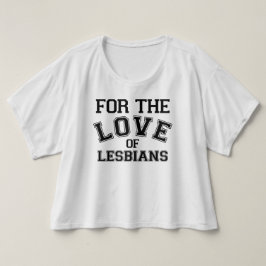 Voor de liefde van lesbiennes t-shirt