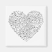 Voor de liefde van Muziek Magnet Magneet (Voorkant)