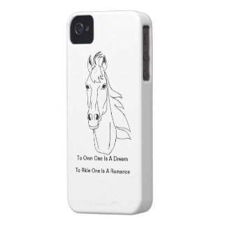 Voor de liefde van paarden iPhone 4 hoesje
