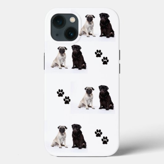 Voor de liefde van pugs Case-Mate iPhone case (Achterkant)