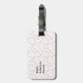 Voor de liefde van schoenen bagagelabel (Achterkant verticaal)