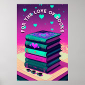 Voor de liefde voor boeken poster (Voorkant)