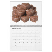 Voor de liefde voor  chocolade-kalender kalender (Feb 2027)