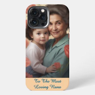Voor de meest liefhebbende Nana telefoonhoesje 3 iPhone 13 Pro Max Hoesje