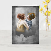 Voor de Meisjes Kaart (Gele Bloem)