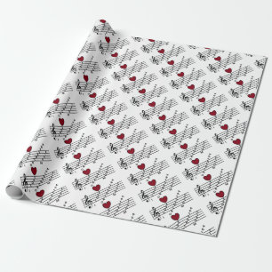 Voor de muziekliefhebber orchistra cadeaupapier