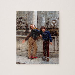 Voor de oorlog legpuzzel