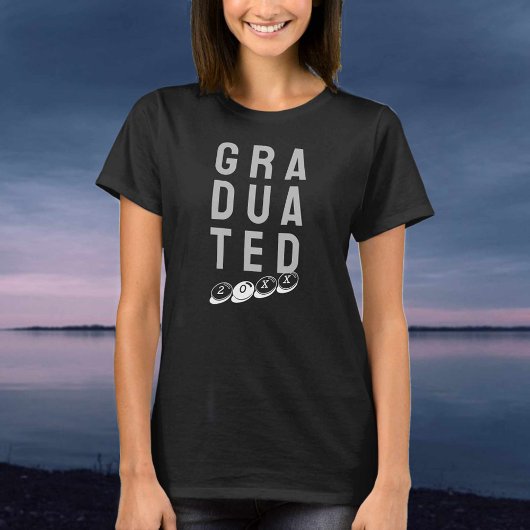 Voor de pas afgestudeerde. Een Afstuderen T-shirt