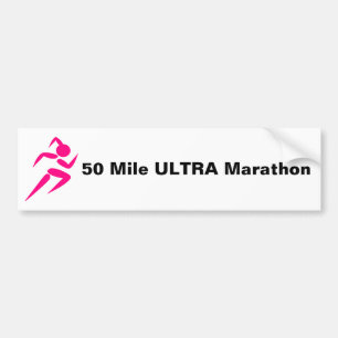 Voor de Runner Bumpersticker