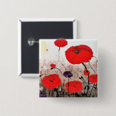 'Voor de slachtoffers' Button op het plein / Badge (Voorkant /achterkant)