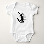 Voor de Tiny Dancer Romper (Voorkant)