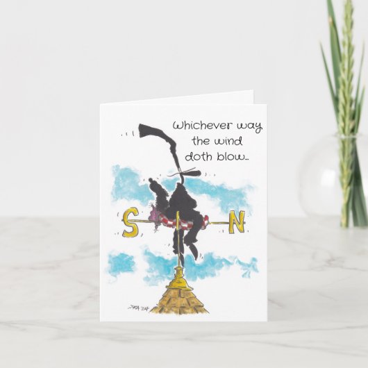 Voor de toekomstige groeten Kaart (Voorkant)