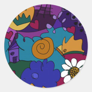 Voor de Viering Ronde Sticker