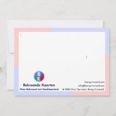 Voor de Zorgdrager Bedankkaart (Achterkant)