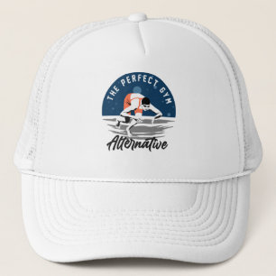 Voor de zwemmer - het perfecte gym alternatief trucker pet