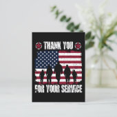 Voor degenen die het hebben gedaan: dank u wel 202 briefkaart (Staand voorkant)