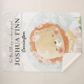 Voor deze kleine jongen | Meisje dat we hebben geg Sherpa Deken (Voorkant (horizontaal))