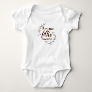 Voor deze zoon bad ik Christelijk babybody – Romper