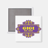 Voor die speciale "GiGi 2020" Magneet (Voorkant / Achterkant)