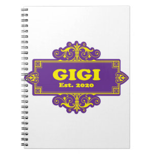 Voor die speciale "GiGi 2020" Notitieboek