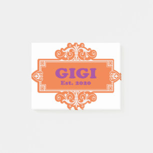 Voor die speciale "GiGi 2020" Post-it® Notes