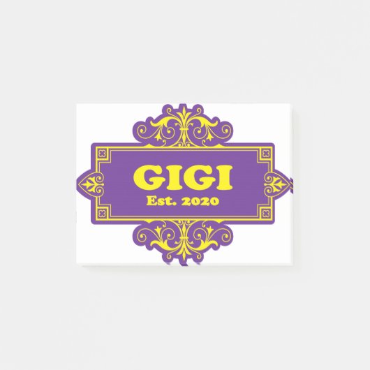 Voor die speciale "GiGi 2020" Post-it® Notes (Voorkant)