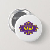 Voor die speciale "GiGi 2020" Ronde Button 5,7 Cm (Voorkant /achterkant)