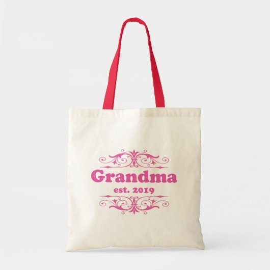 Voor die speciale "oma 2019" tote bag (Voorkant)
