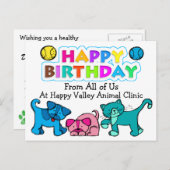 Voor dierenartsen - SRF Briefkaart (Voorkant / Achterkant)