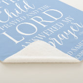 Voor dit kind heb ik een gepersonaliseerde baby ge sherpa deken (3/4)