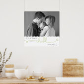 Voor dit kind heb ik gegeten - 1 Samuel 1:27 Poster (Keuken)