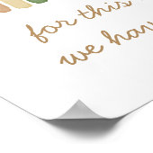 Voor dit kind hebben we Boho Blue Rainbow Poster g (Hoek)