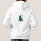 Voor Dit Moment – Christmas Tree Vector Hoodie voo (Achterkant)