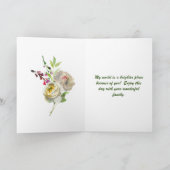 Voor Dochter op moederdag Kaart (Binnen)