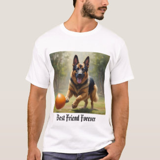 Voor Duitse herderliefhebbers, T-shirt voor honden