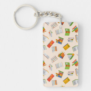 Voor echte liefhebbers van boeken sleutelhanger