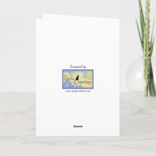 Voor echtgenoot op __de verjaardag - Aangepast toe Kaart (Achterkant)