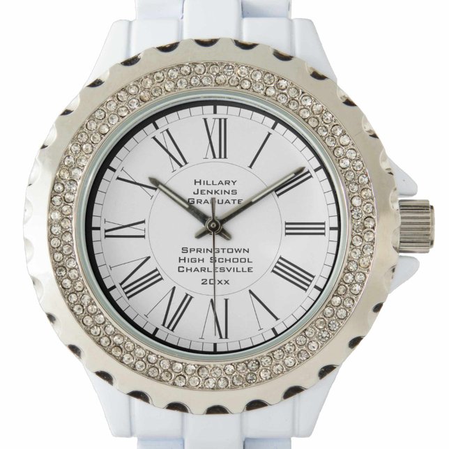 Voor een Afstuderen Afstuderen herdenking Horloge (Creator heeft geüpload)