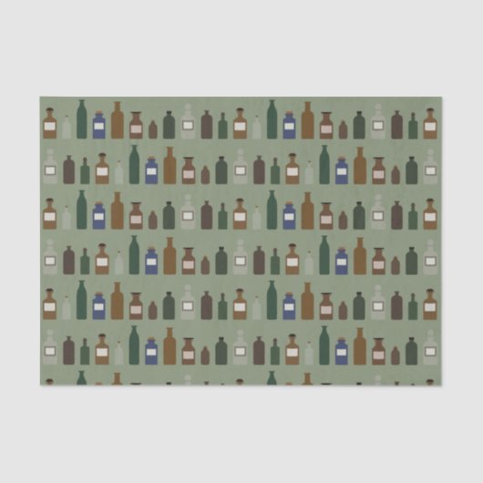 Voor een apotheker tissuepapier (Voorkant)