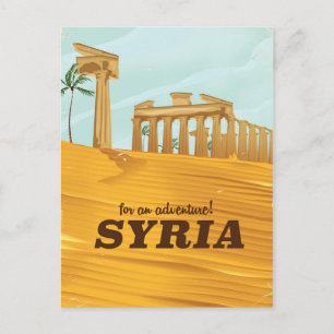 Voor een avontuur! Syrië Tempel van Bel Briefkaart