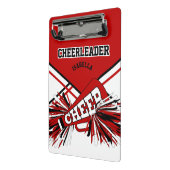Voor een cheerleader - Rood, Zwart & Wit Mini Klembord (Angled2)